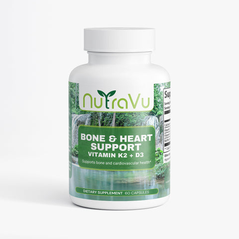 Bone & Heart Support - Vitamin K2 + D3  - Gluten Free