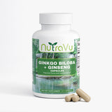 Ginkgo Biloba + Ginseng - Gluten Free - Non-GMO