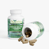 Ginkgo Biloba + Ginseng - Gluten Free - Non-GMO