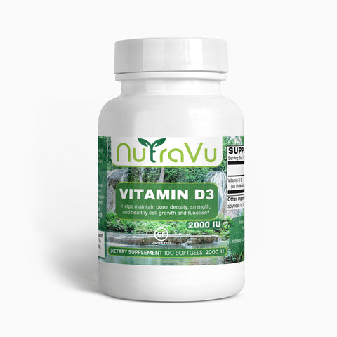 Vitamin D3 2,000 IU  - Gluten Free