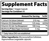 Bone & Heart Support - Vitamin K2 + D3  - Gluten Free